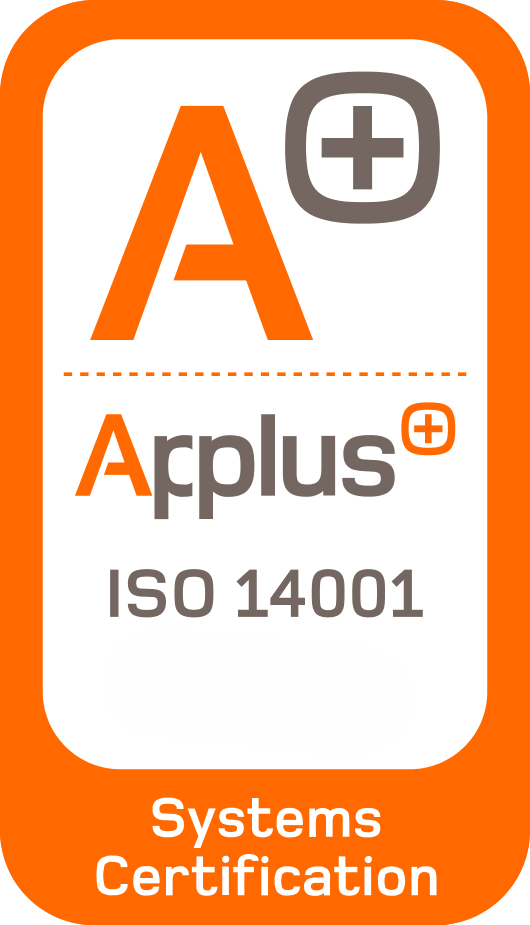 Certificación APPLUS ISO 14001