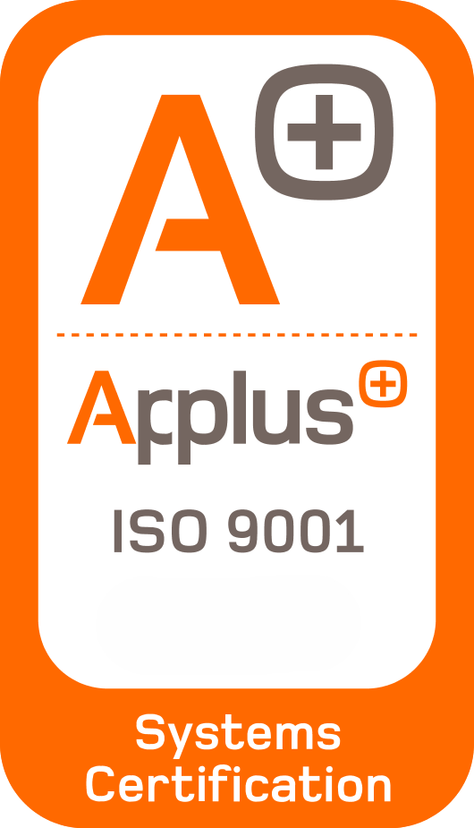 Certificación APPLUS ISO 9001